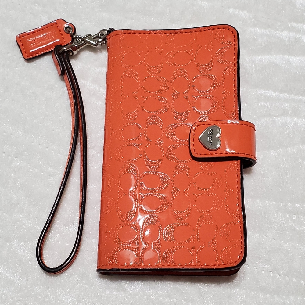 Coach wristlet.